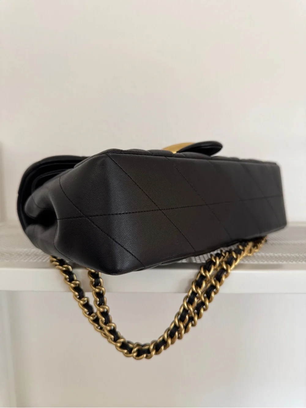 Coach Quilted Tabby 26 in Black - Picture 4 of 10